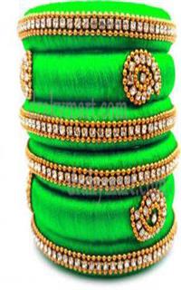 Silk Threaded Bangels