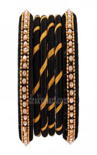 Silk Threaded Bangels Set