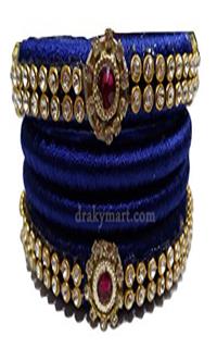 Silk Threaded Bangels Set