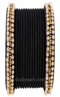 Silk Threaded Bangels Set