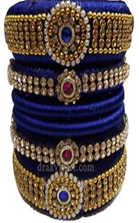 Silk Threaded Bangels Set