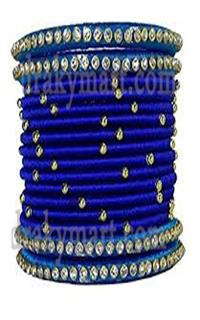 Silk Threaded Bangels Set