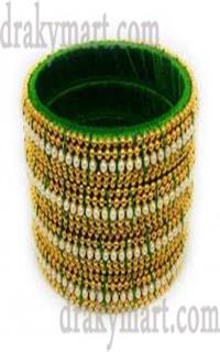 Silk Threaded Bangels Set