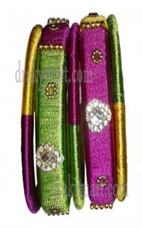 Silk Thread Bangles