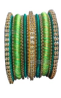 Silk Threaded Bangels Set