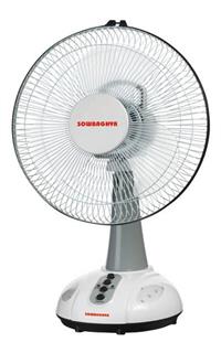 Sowbaghya 14 inch Rechargeable Table Fan