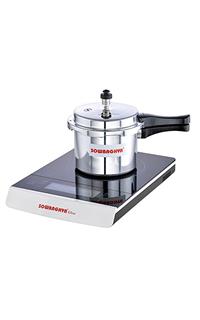 Sowbaghya 5 Ltr Induction Base Aluminium Pressure Cooker