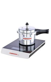 sowbaghya 5 Lit Elite Induction base Aluminium Pressure Cooker