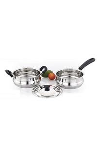 Sowbaghya Ultima Induction Base Stainless Steel 3Pcs Gift Set