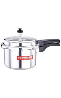 Sowbaghya 3 Lit Elite Aluminium Pressure Cooker