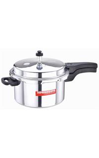 Sowbaghya 7.5 Lit Elite Aluminium Pressure Cooker