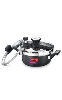 Prestige Clip-on Mini Aluminium 2 Lit Hard Anodised Pressure Cooker