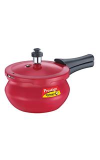 Prestige Deluxe Plus Baby Handi Pressure Cooker ( Red )