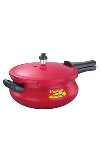 Prestige Deluxe Plus Junior Handi Pressure Cooker ( RED )
