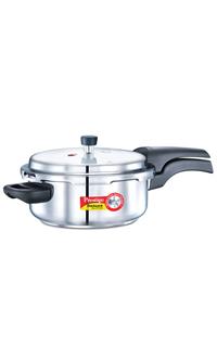 Prestige Deluxe Alpha Outer Lid Stainless Steel 3 Lit Pressure Cooker