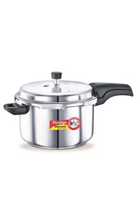 Prestige Deluxe Alpha Outer Lid Stainless Steel 5.5 Lit Pressure Cooker
