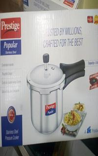 Prestige Popular Stainless Steel 3 Lit Pressure Cooker