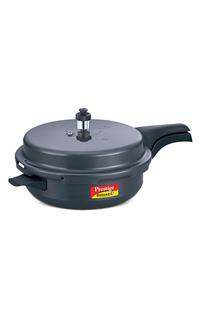 Prestige Deluxe Plus Hard Anodized Senior Pan Pressure Cooker ( Black )