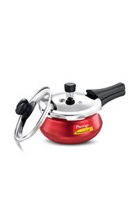 Prestige Deluxe Duo 1.5 Lit Pressure Cooker (Silky Red)