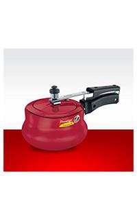 Prestige Nakshatra Plus Handis 2 Lit Pressure Cooker (Red)