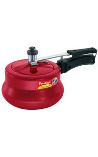 Prestige Nakshatra Plus Handis 3 Lit Pressure Cooker (Red)