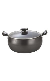 Prestige Hard Anodised Plus 240mm Sauce Pan with Lid