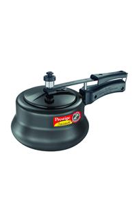 Prestige Nakshatra Plus Hard Anodised 3 Lit Aluminium Handi Pressure Cooker (Black)