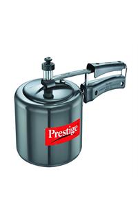 Prestige Nakshatra Plus Hard Anodised 3 Lit Aluminium Pressure Cooker (Black)