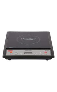 Prestige Plastic Induction Cook-Top Pic 22. 0 1200W Power (Black and Silver)