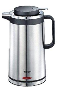 Prestige Wood Kettle Concealed Steel Flask, 69oz(Silver, PKSF 1.7)