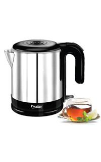 Prestige PKMSS 1.2 Liters 1500-Watt Electric Kettle (Silver)